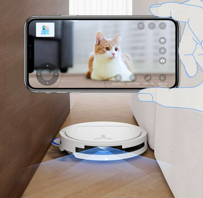 Ecovacs Robotický vysavač Deebot T50 Pro Omni White 11